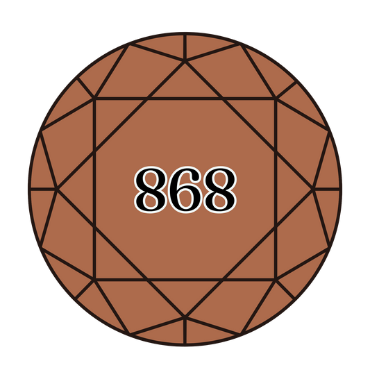 True North Diamond Art Round Diamond Drills 868 - Dark Coffee Brown - Round Bulk Diamond Drills