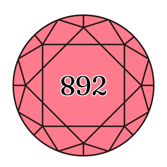 True North Diamond Art Round Diamond Drills 892 - Medium Carnation - Round Bulk Diamond Drills