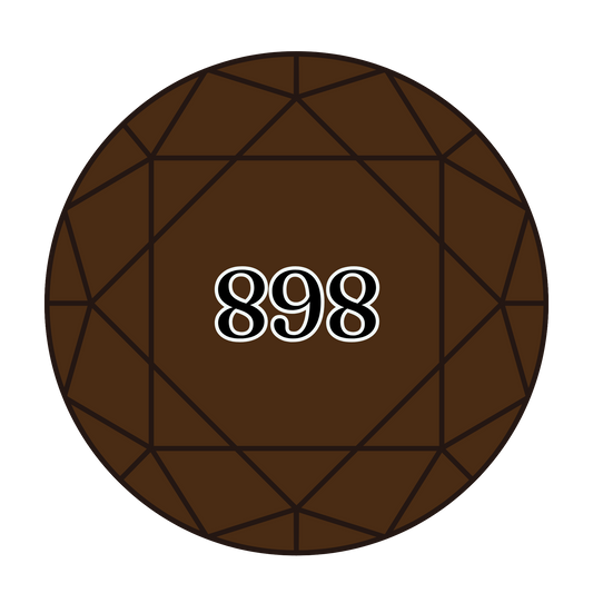 True North Diamond Art Round Diamond Drills 898 - Very Dark Coffee Brown - Round Bulk Diamond Drills