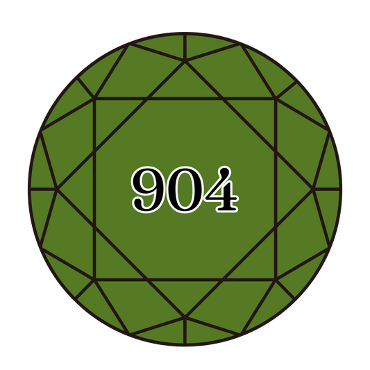 True North Diamond Art Round Diamond Drills 904 - Very Dark Parrot Green - Round Bulk Diamond Drills