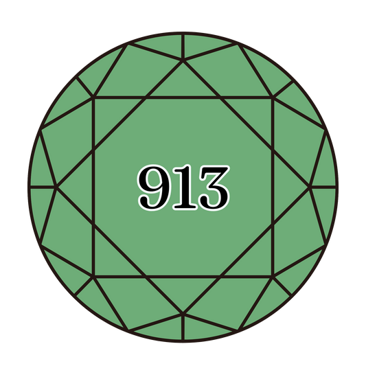 True North Diamond Art Round Diamond Drills 913 - Medium Nile Green - Round Bulk Diamond Drills