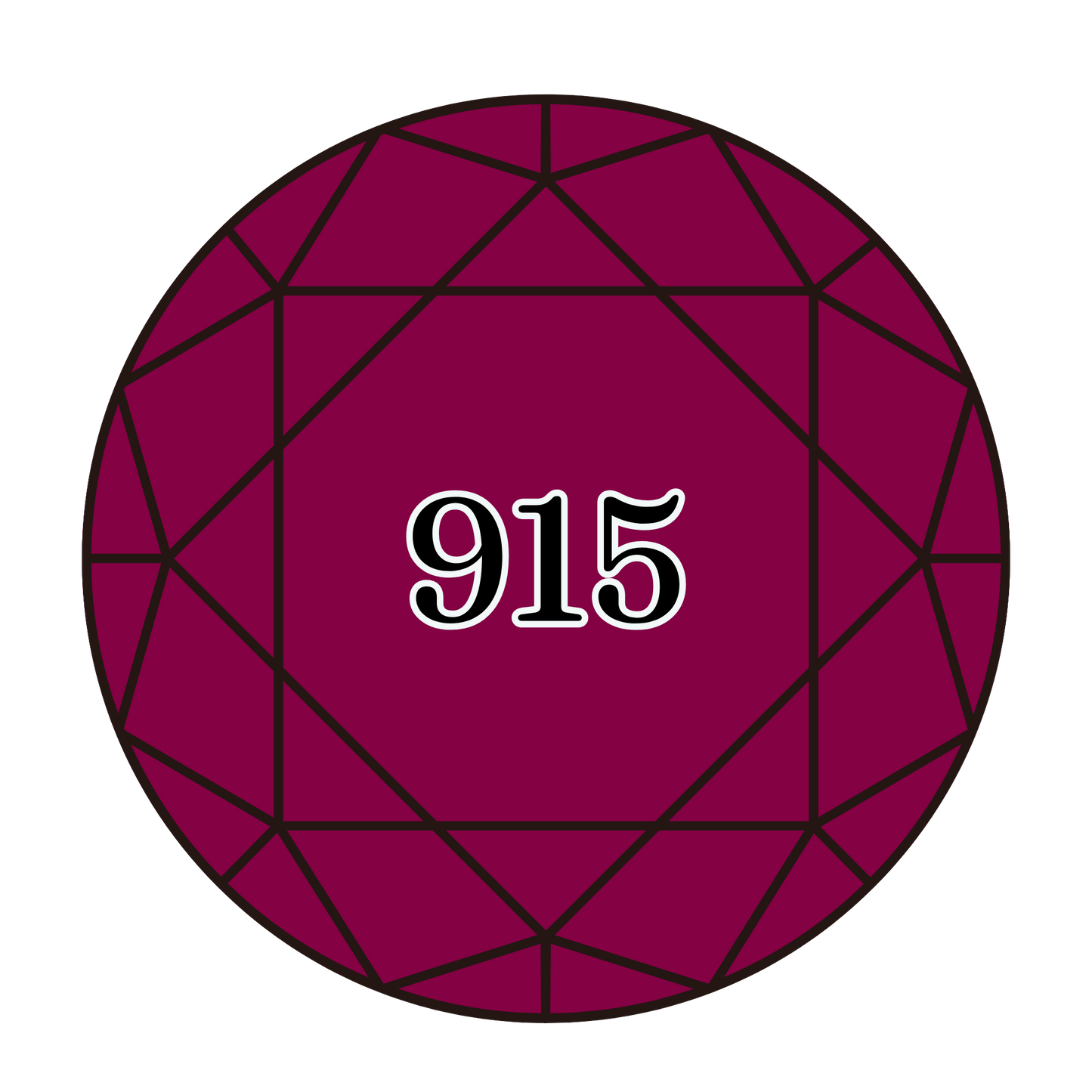 True North Diamond Art Round Diamond Drills 915 - Dark Plum - Round Bulk Diamond Drills