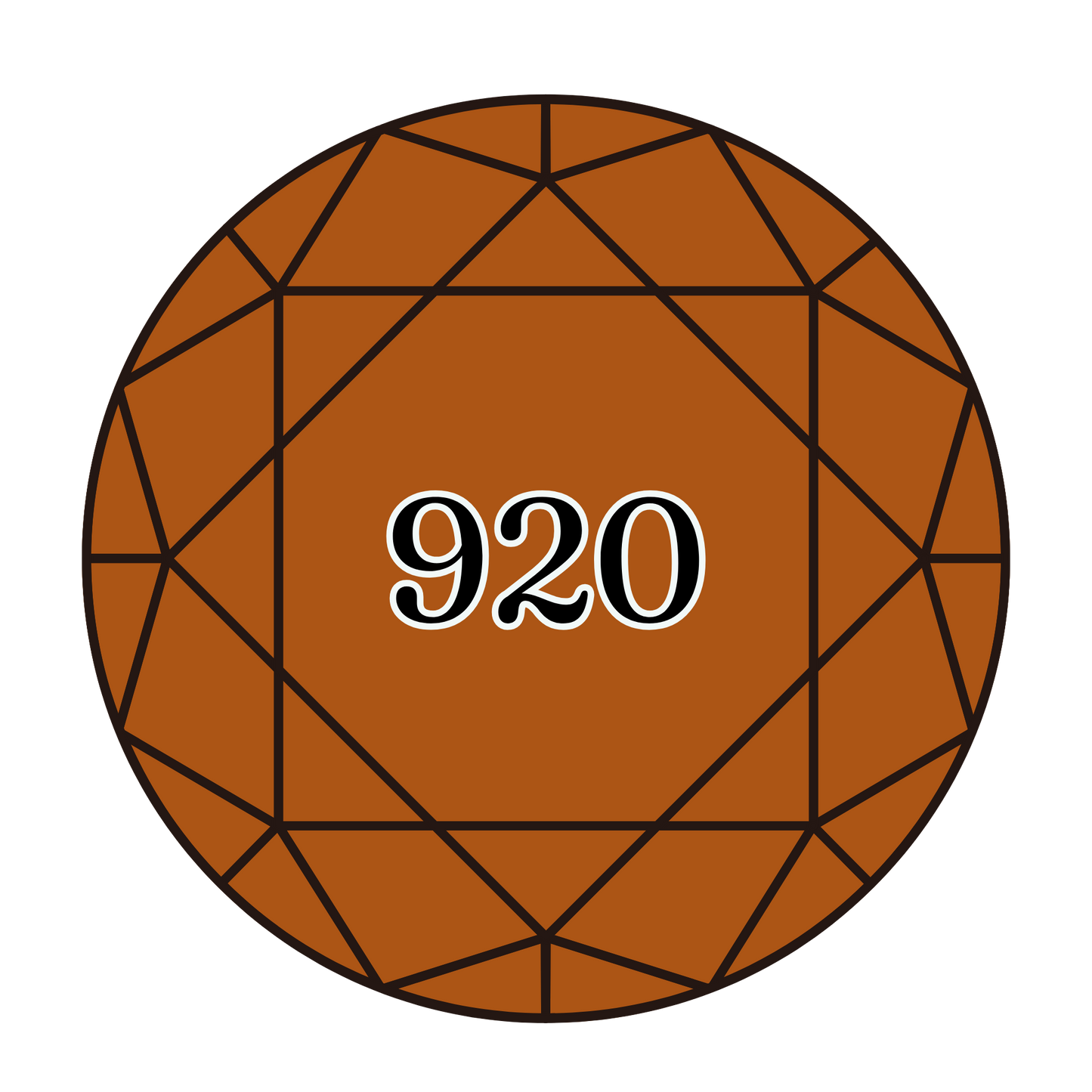 True North Diamond Art Round Diamond Drills 920 - Medium Copper - Round Bulk Diamond Drills