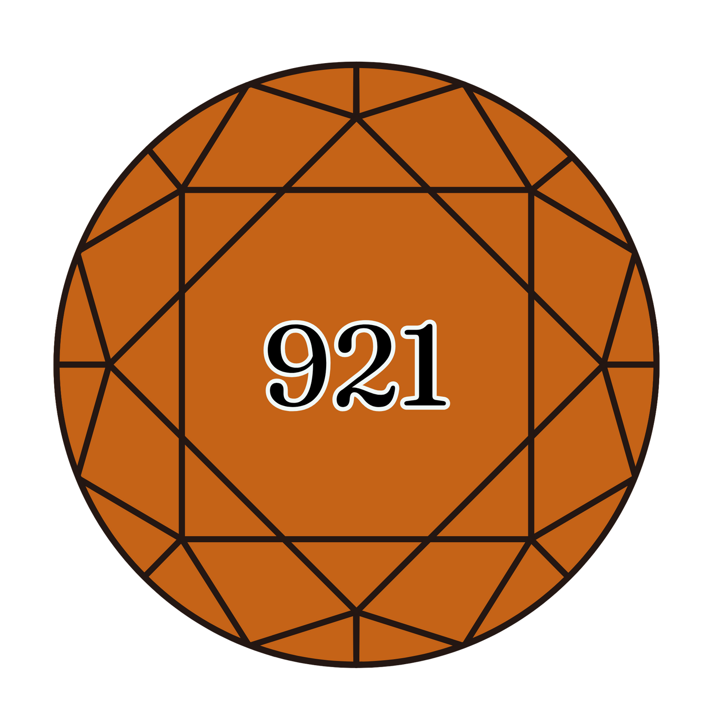 True North Diamond Art Round Diamond Drills 921 - Copper - Round Bulk Diamond Drills