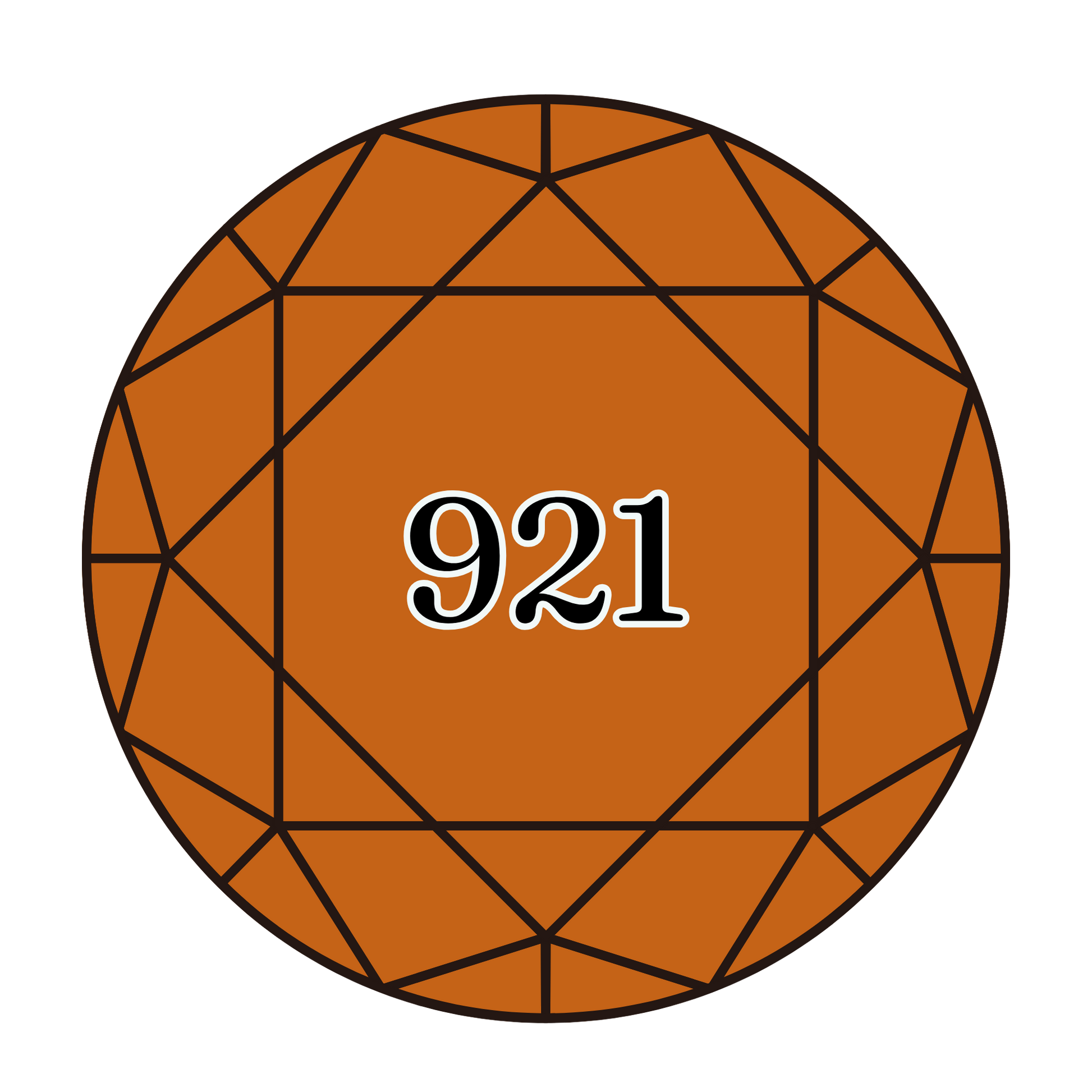 True North Diamond Art Round Diamond Drills 921 - Copper - Round Bulk Diamond Drills