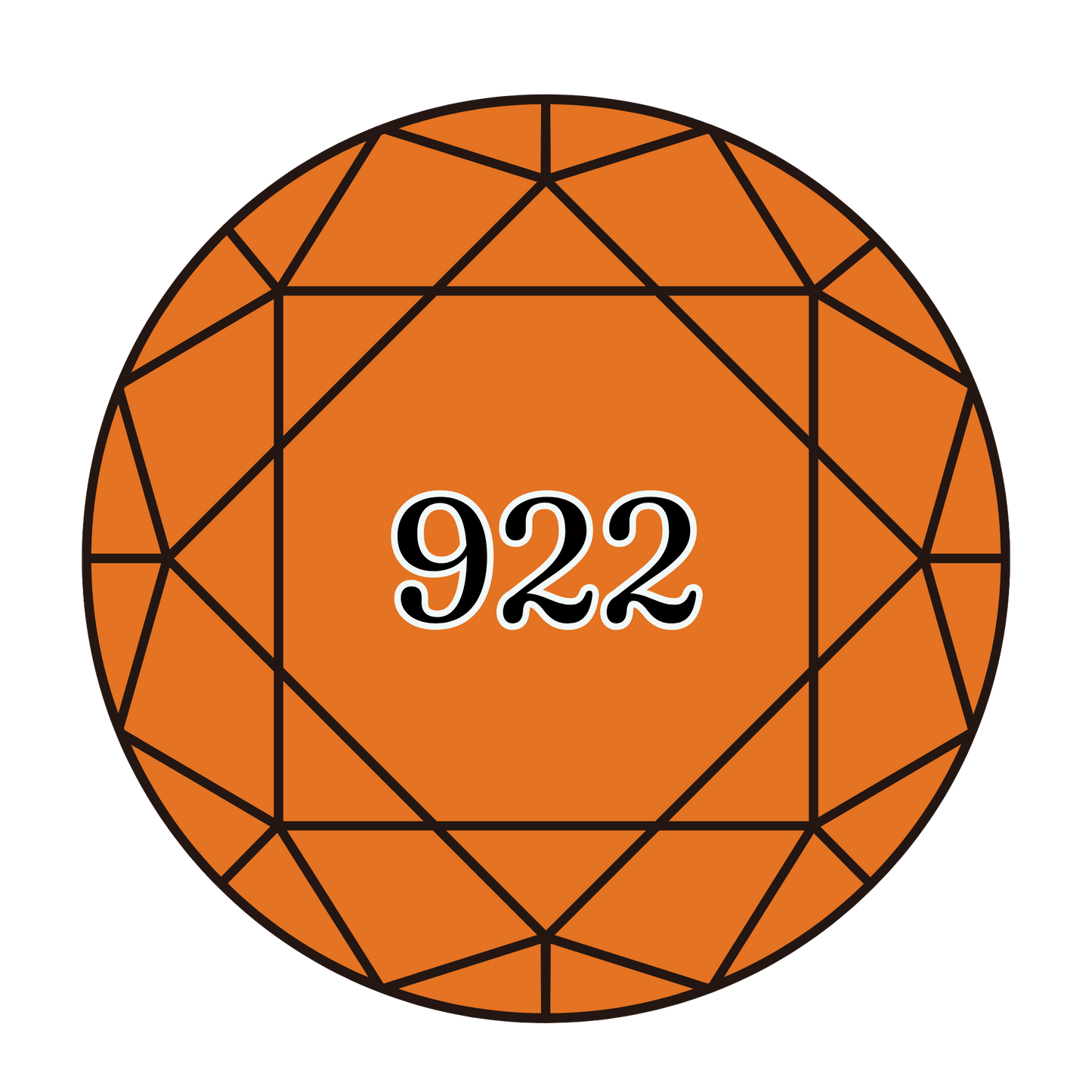 True North Diamond Art Round Diamond Drills 922 - Light Copper - Round Bulk Diamond Drills