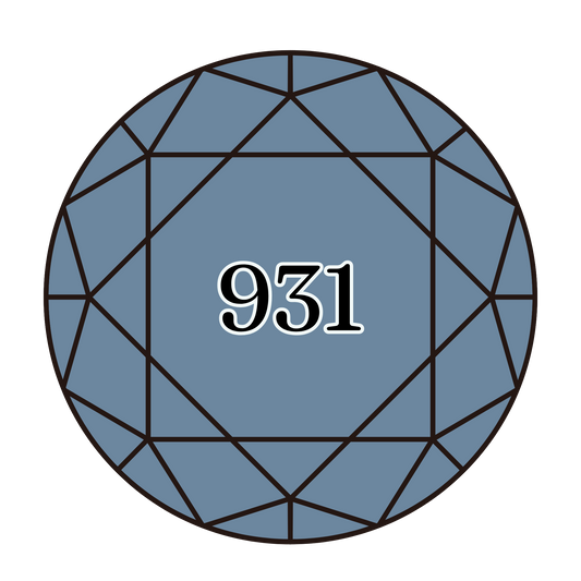 True North Diamond Art Round Diamond Drills 931 - Medium Antique Blue - Round Bulk Diamond Drills