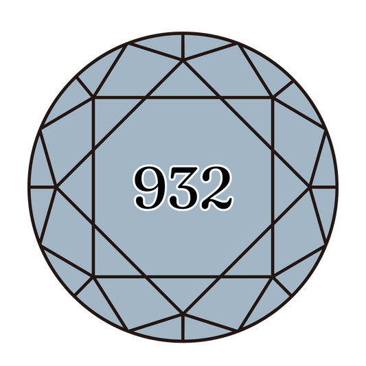 True North Diamond Art Round Diamond Drills 932 - Light Antique Blue - Round Bulk Diamond Drills