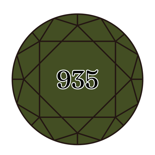 True North Diamond Art Round Diamond Drills 935 - Dark Avocado Green - Round Bulk Diamond Drills