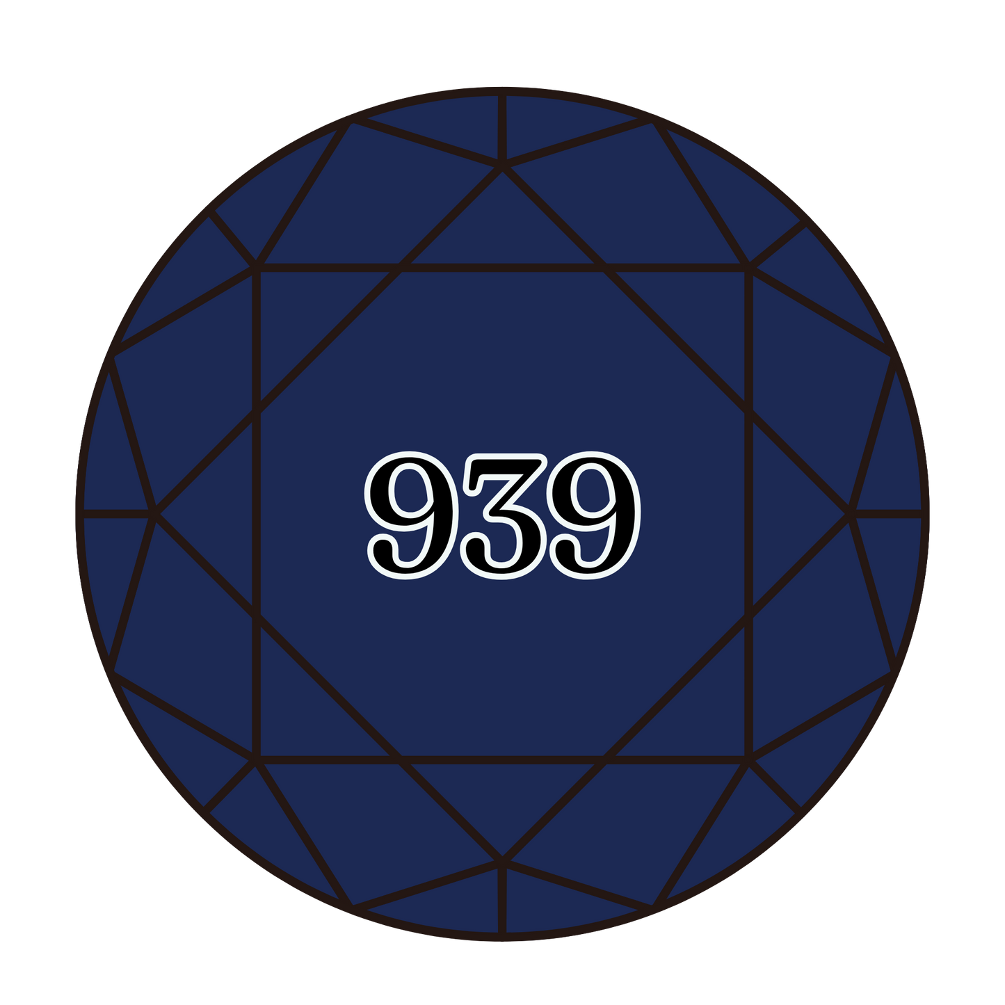 True North Diamond Art Round Diamond Drills 939 - Ultra Dark Navy Blue - Round Bulk Diamond Drills