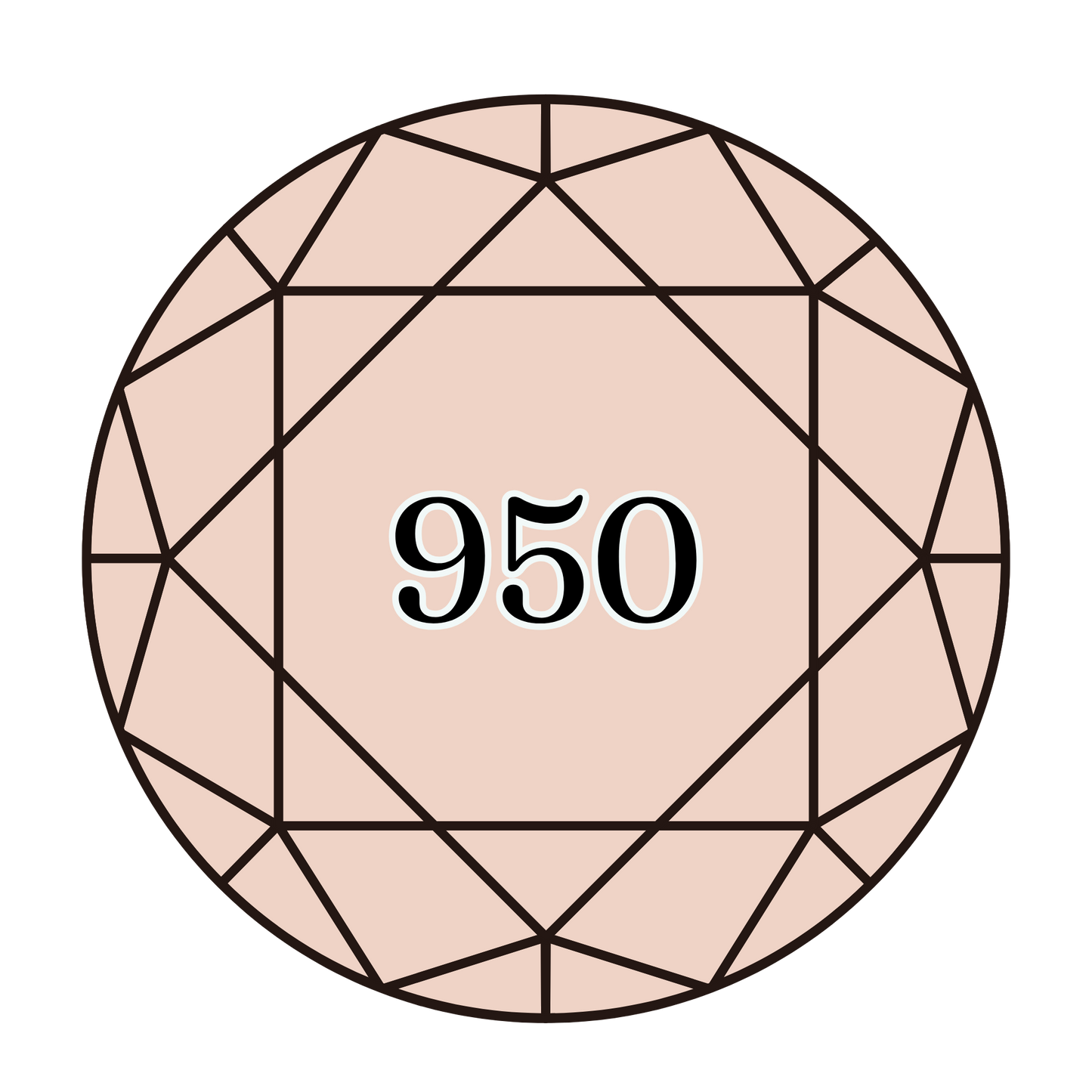 True North Diamond Art Round Diamond Drills 950 -  Light Desert Sand - Round Bulk Diamond Drills