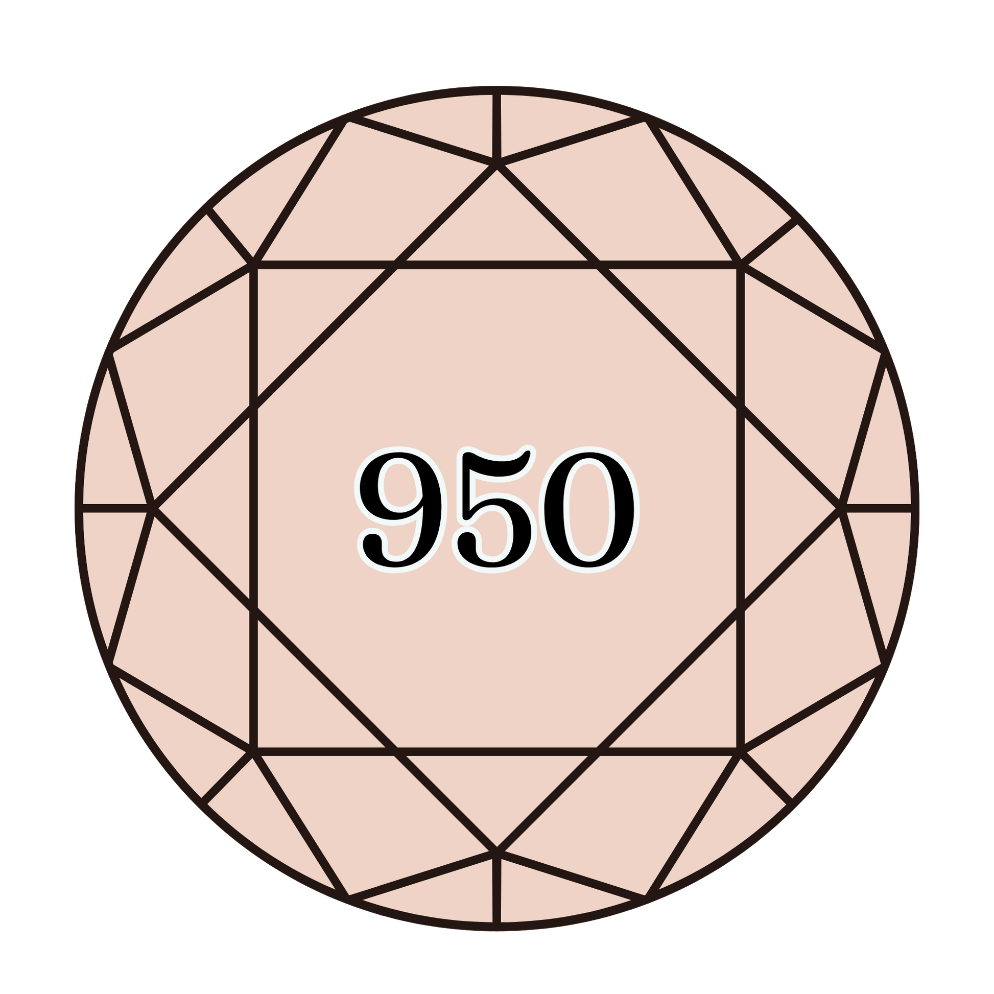 True North Diamond Art Round Diamond Drills 950 -  Light Desert Sand - Round Bulk Diamond Drills