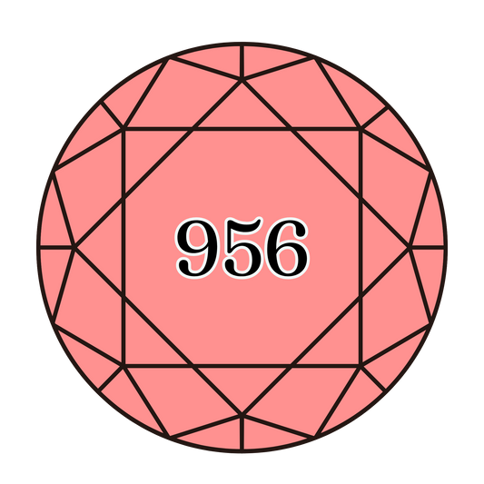 True North Diamond Art Round Diamond Drills 956 - Geranium - Round Bulk Diamond Drills