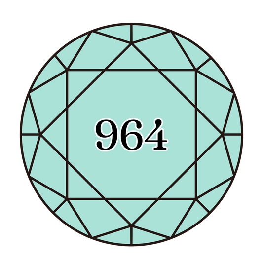 True North Diamond Art Round Diamond Drills 964 - Light Seagreen - Round Bulk Diamond Drills