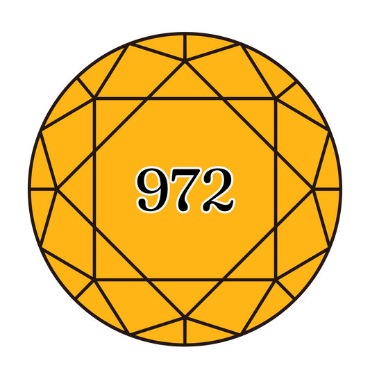 True North Diamond Art Round Diamond Drills 972 - Deep Canary - Round Bulk Diamond Drills