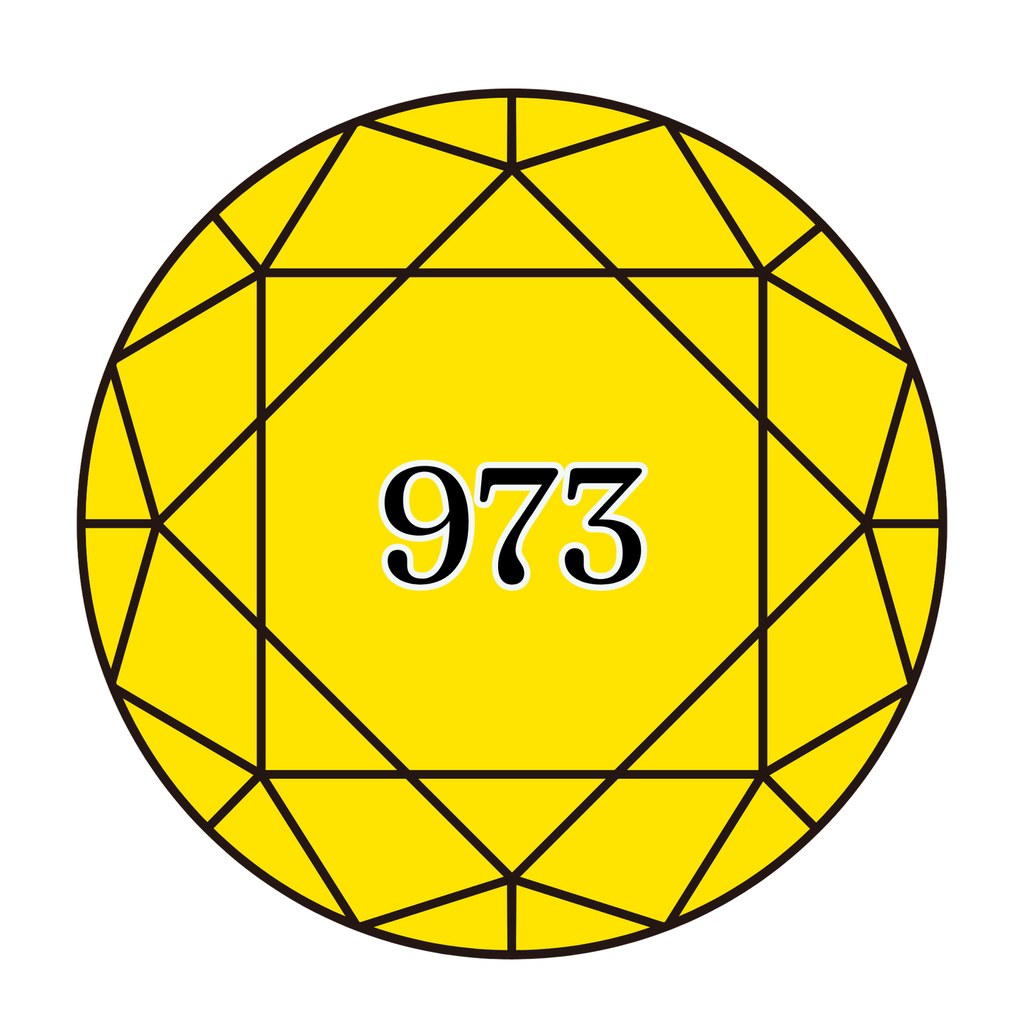 True North Diamond Art Round Diamond Drills 973 - Bright Canary - Round Bulk Diamond Drills