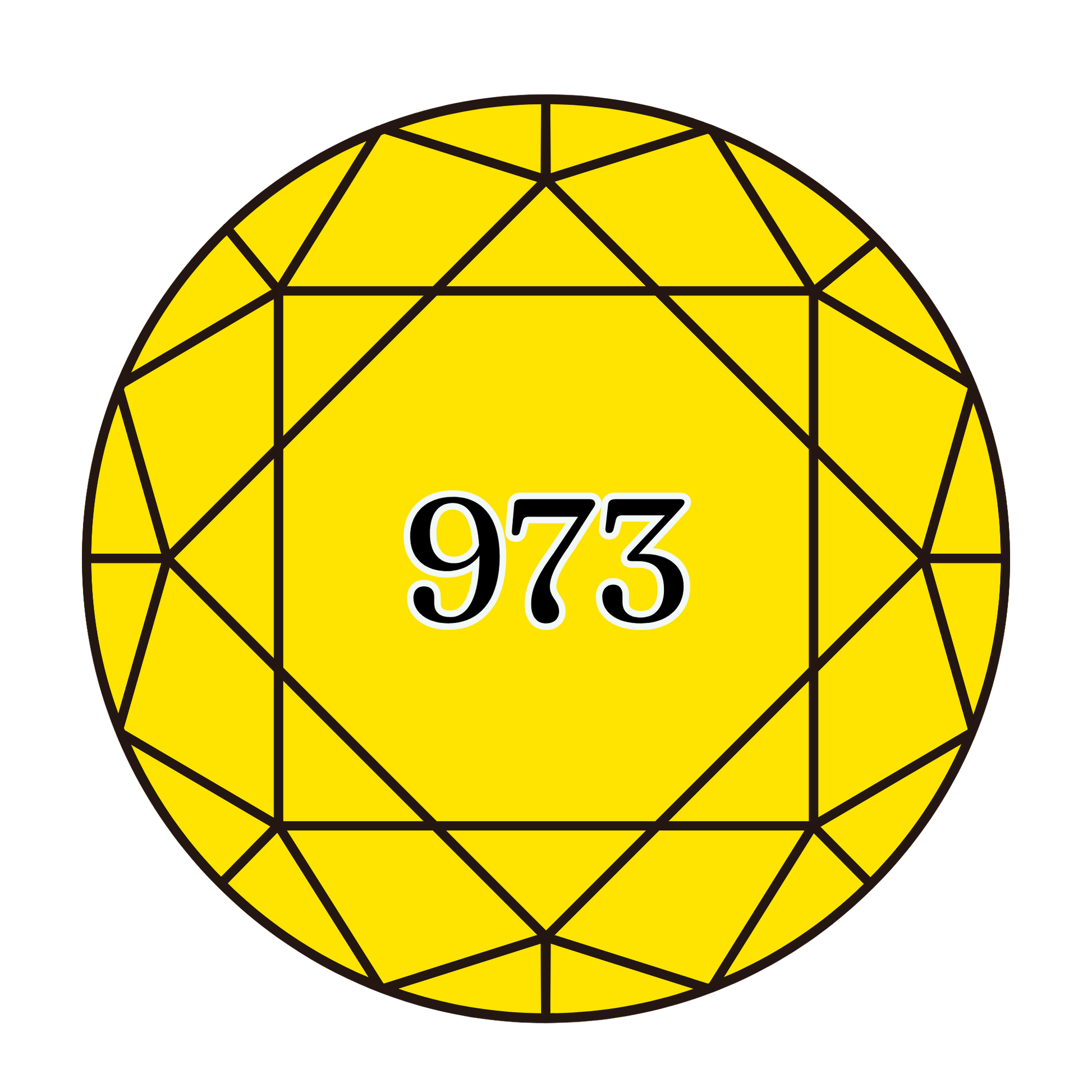 True North Diamond Art Round Diamond Drills 973 - Bright Canary - Round Bulk Diamond Drills