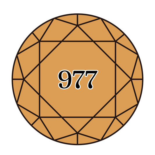 True North Diamond Art Round Diamond Drills 977 - Light Golden Brown - Round Bulk Diamond Drills