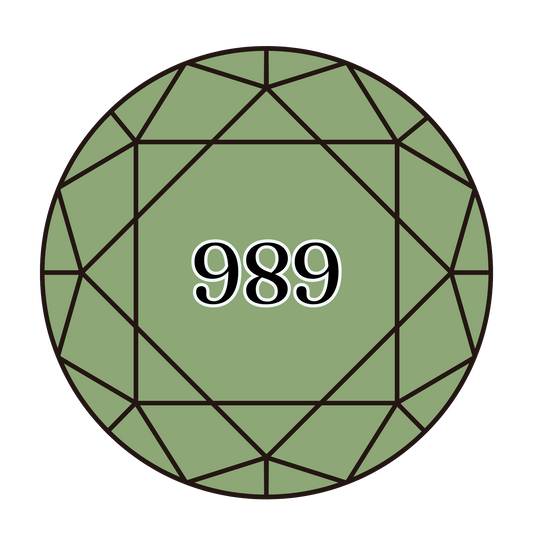 True North Diamond Art Round Diamond Drills 989 - Forest Green - Round Bulk Diamond Drills