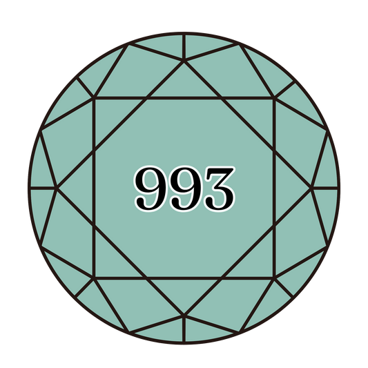 True North Diamond Art Round Diamond Drills 993 - Very Light Aquamarine - Round Bulk Diamond Drills