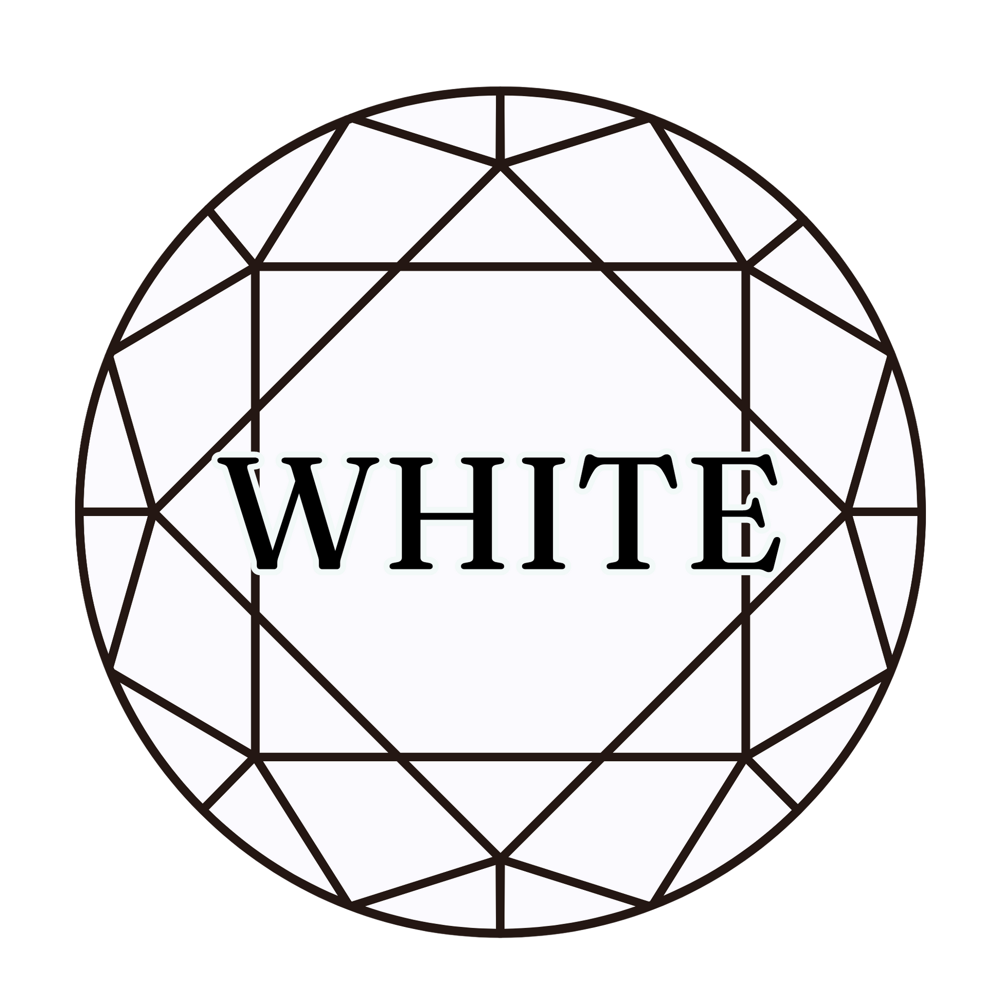 True North Diamond Art Round Diamond Drills WHITE - White - Round Bulk Diamond Drills