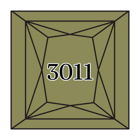 True North Diamond Art Square Diamond Drills 3011 - Dark Khaki Green - Square Bulk Diamond Drills