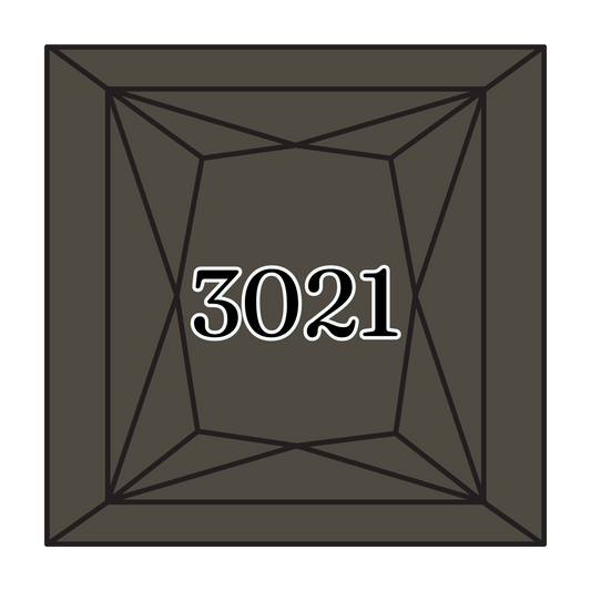 True North Diamond Art Square Diamond Drills 3021 -  Very Dark Brown Grey - Square Bulk Diamond Drills