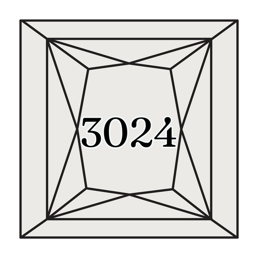 True North Diamond Art Square Diamond Drills 3024 - Very Light Brown Grey - Square Bulk Diamond Drills