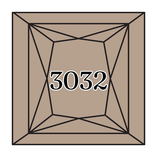 True North Diamond Art Square Diamond Drills 3032 - Medium Mocha Brown - Square Bulk Diamond Drills