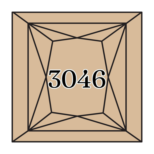 True North Diamond Art Square Diamond Drills 3046 - Medium Yellow Beige - Square Bulk Diamond Drills