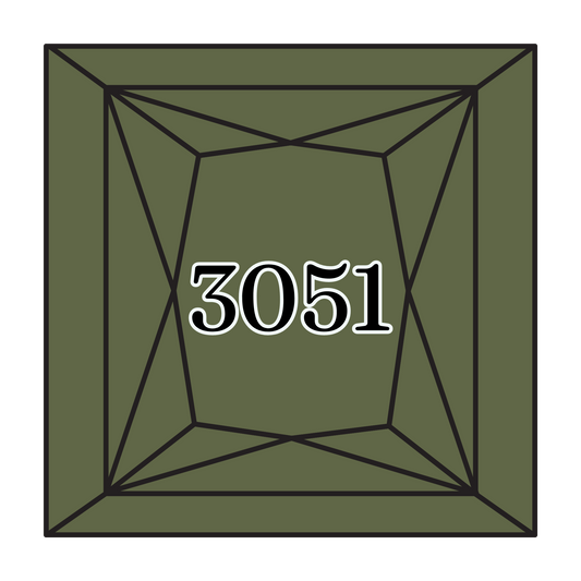 True North Diamond Art Square Diamond Drills 3051 - Dark Green Grey - Square Bulk Diamond Drills