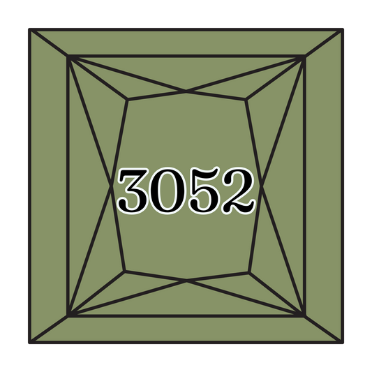 True North Diamond Art Square Diamond Drills 3052 - Medium Green Grey - Square Bulk Diamond Drills