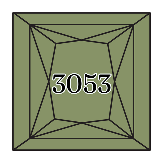 True North Diamond Art Square Diamond Drills 3053 - Green Grey - Square Bulk Diamond Drills