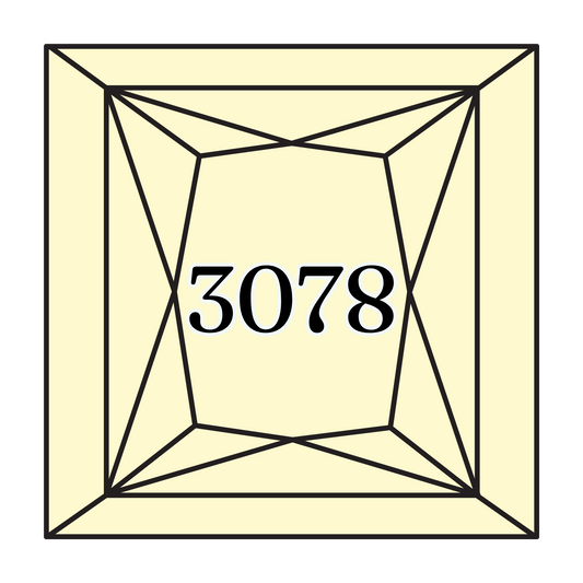 True North Diamond Art Square Diamond Drills 3078 - Very Light Golden Yellow - Square Bulk Diamond Drills