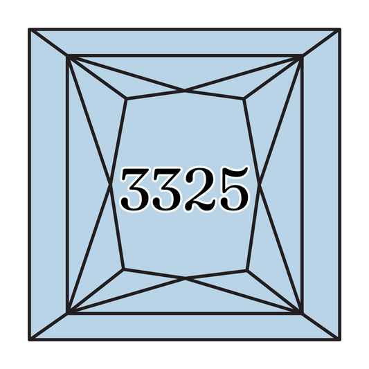 True North Diamond Art Square Diamond Drills 3325 - Light Baby Blue - Square Bulk Diamond Drills