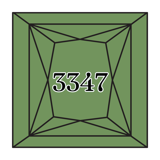 True North Diamond Art Square Diamond Drills 3347 -  Medium Yellow Green - Square Bulk Diamond Drills