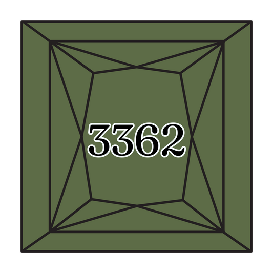 True North Diamond Art Square Diamond Drills 3362 -  Dark Pine Green - Square Bulk Diamond Drills