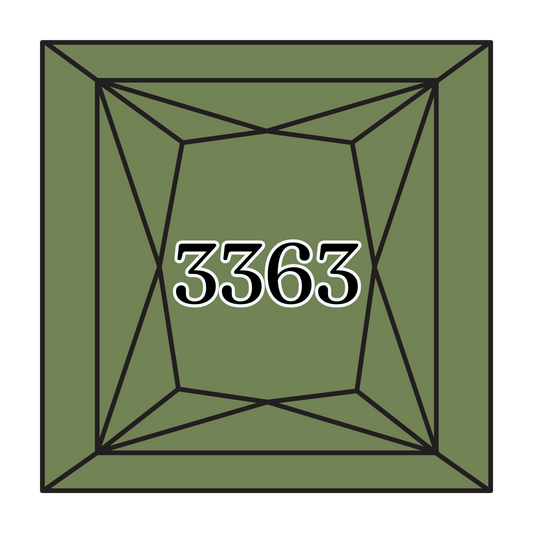 True North Diamond Art Square Diamond Drills 3363 - Medium Pine Green - Square Bulk Diamond Drills