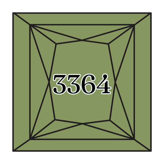 True North Diamond Art Square Diamond Drills 3364 - Pine Green - Square Bulk Diamond Drills