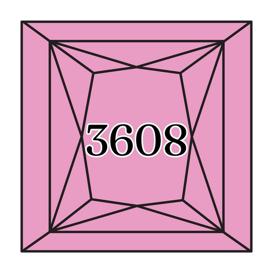 True North Diamond Art Square Diamond Drills 3608 - Very Light Plum - Square Bulk Diamond Drills