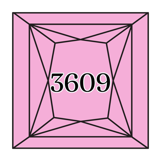 True North Diamond Art Square Diamond Drills 3609 - Ultra Light Plum - Square Bulk Diamond Drills