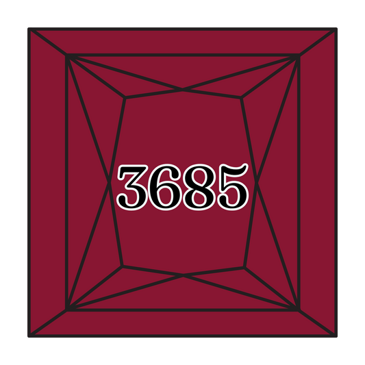 True North Diamond Art Square Diamond Drills 3685 - Very Dark Mauve - Square Bulk Diamond Drills