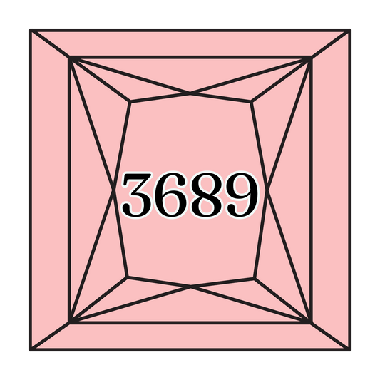 True North Diamond Art Square Diamond Drills 3689 - Light Mauve - Square Bulk Diamond Drills