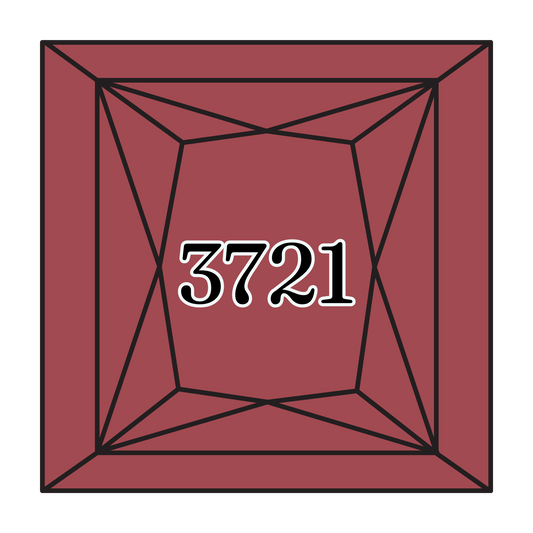 True North Diamond Art Square Diamond Drills 3721 - Dark Shell Pink - Square Bulk Diamond Drills