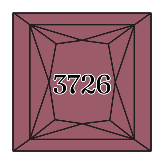 True North Diamond Art Square Diamond Drills 3726 - Dark Antique Mauve - Square Bulk Diamond Drills