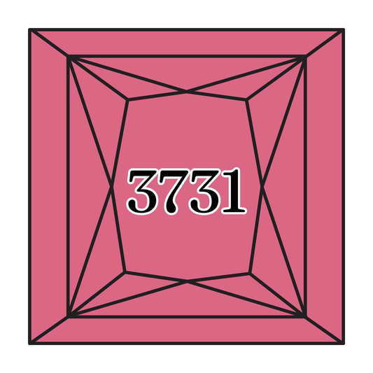True North Diamond Art Square Diamond Drills 3731 -  Very Dark Dusty Rose - Square Bulk Diamond Drills