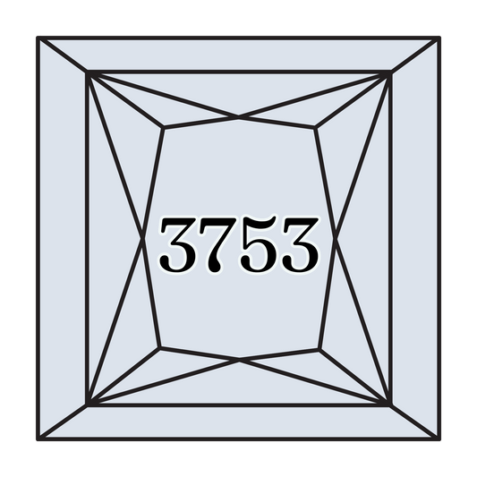 True North Diamond Art Square Diamond Drills 3753 - Ultra Very Light Antique Blue - Square Bulk Diamond Drills