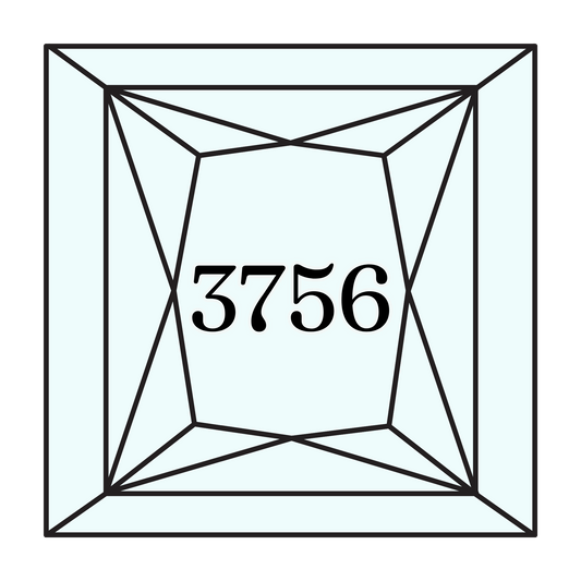 True North Diamond Art Square Diamond Drills 3756 - Ultra Very Light Baby Blue - Square Bulk Diamond Drills