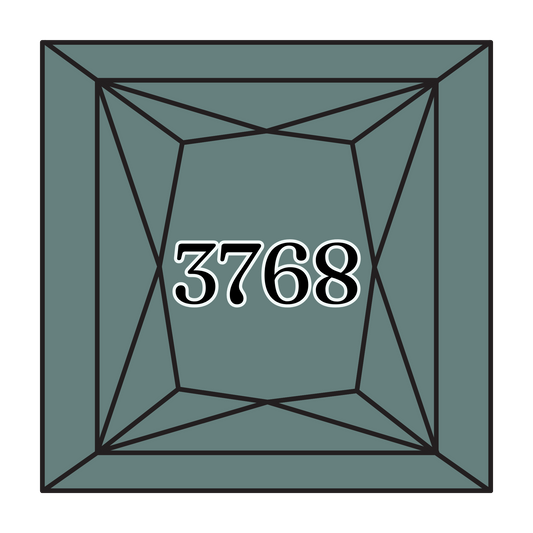 True North Diamond Art Square Diamond Drills 3768 - Dark Grey Green - Square Bulk Diamond Drills