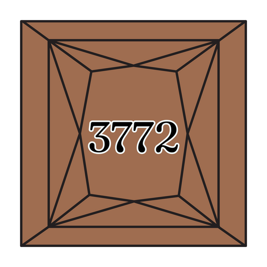 True North Diamond Art Square Diamond Drills 3772 - Very Dark Desert Sand - Square Bulk Diamond Drills